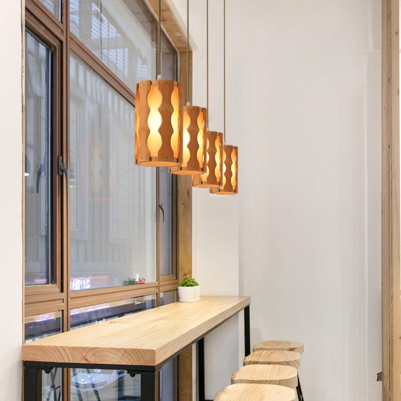 Bamboo Rustic Pendant Light with Woven Natural Design