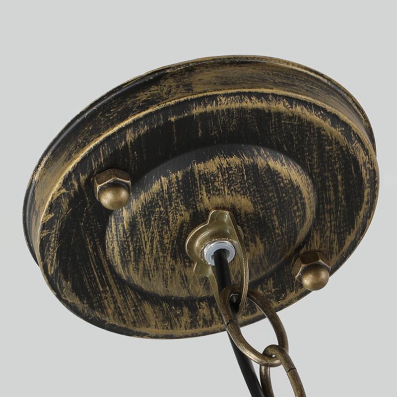 Rustic Wood Pendant Light with Natural Bark Texture