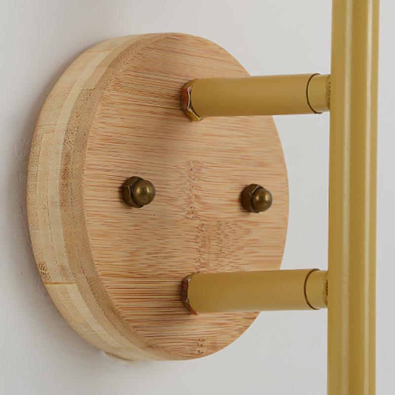 Freeform Bamboo Wall Sconce - Organic Modern Farmhouse Design