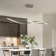 Interwoven Waves LED Pendant Light Modern Hanging Lamp