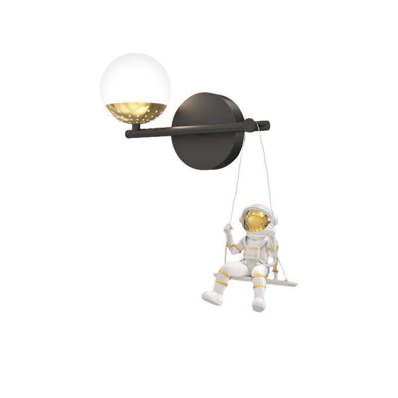 Astronaut Wall Light Modern Swing Design 3-Step Dimming Acrylic