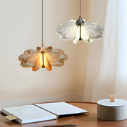 Acrylic Flower Pendant Light Modern Luxury Hanging Lamp