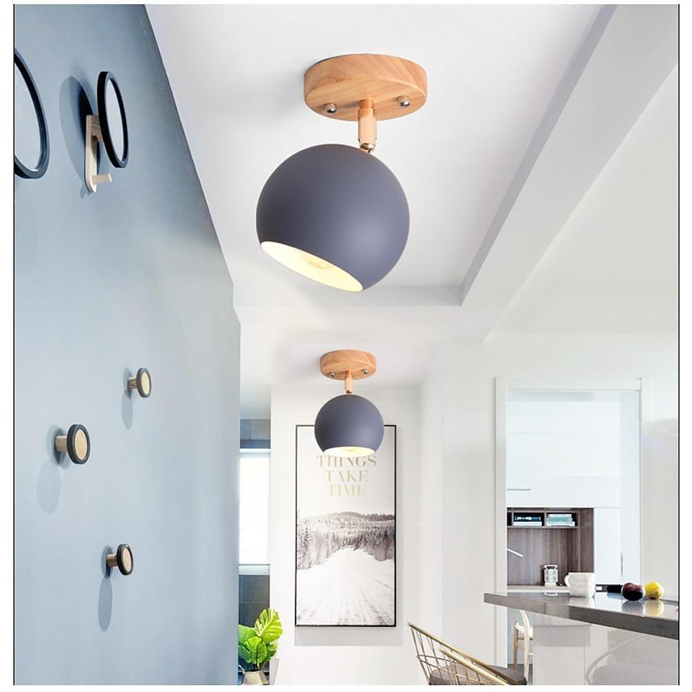 Adjustable Metal LED Pendant Light - Contemporary Rustic Design