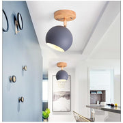 Adjustable Metal LED Pendant Light - Contemporary Rustic Design