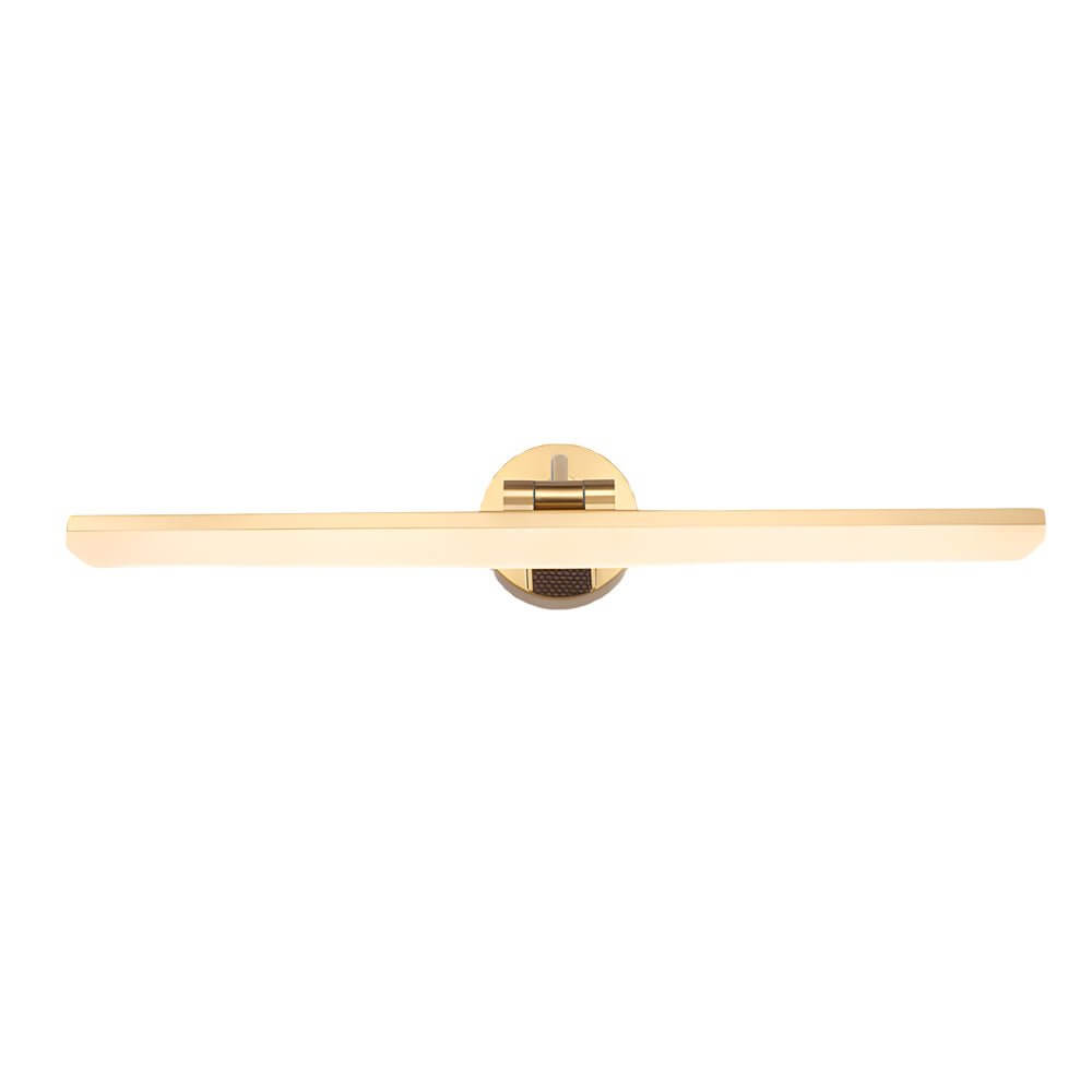 Modern LED Rotatable Bathroom Vanity Light Bar in Gold & Black