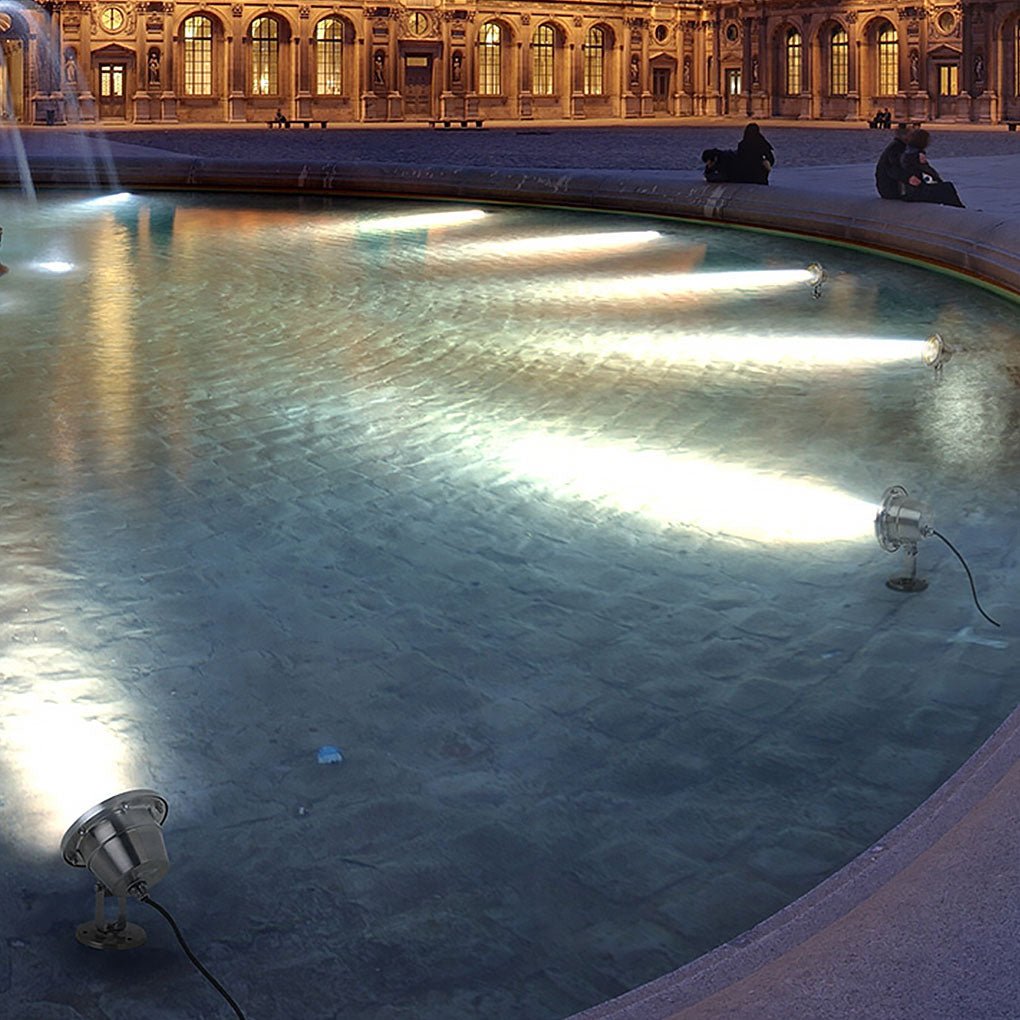 Adjustable LED Underwater Pool Light for Landscape & Outdoor Pools