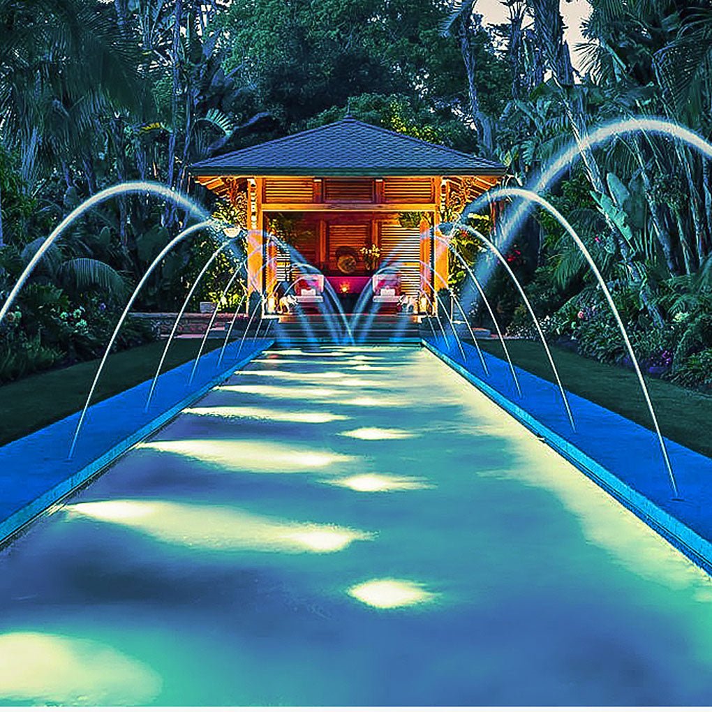 Adjustable LED Underwater Pool Light for Landscape & Outdoor Pools