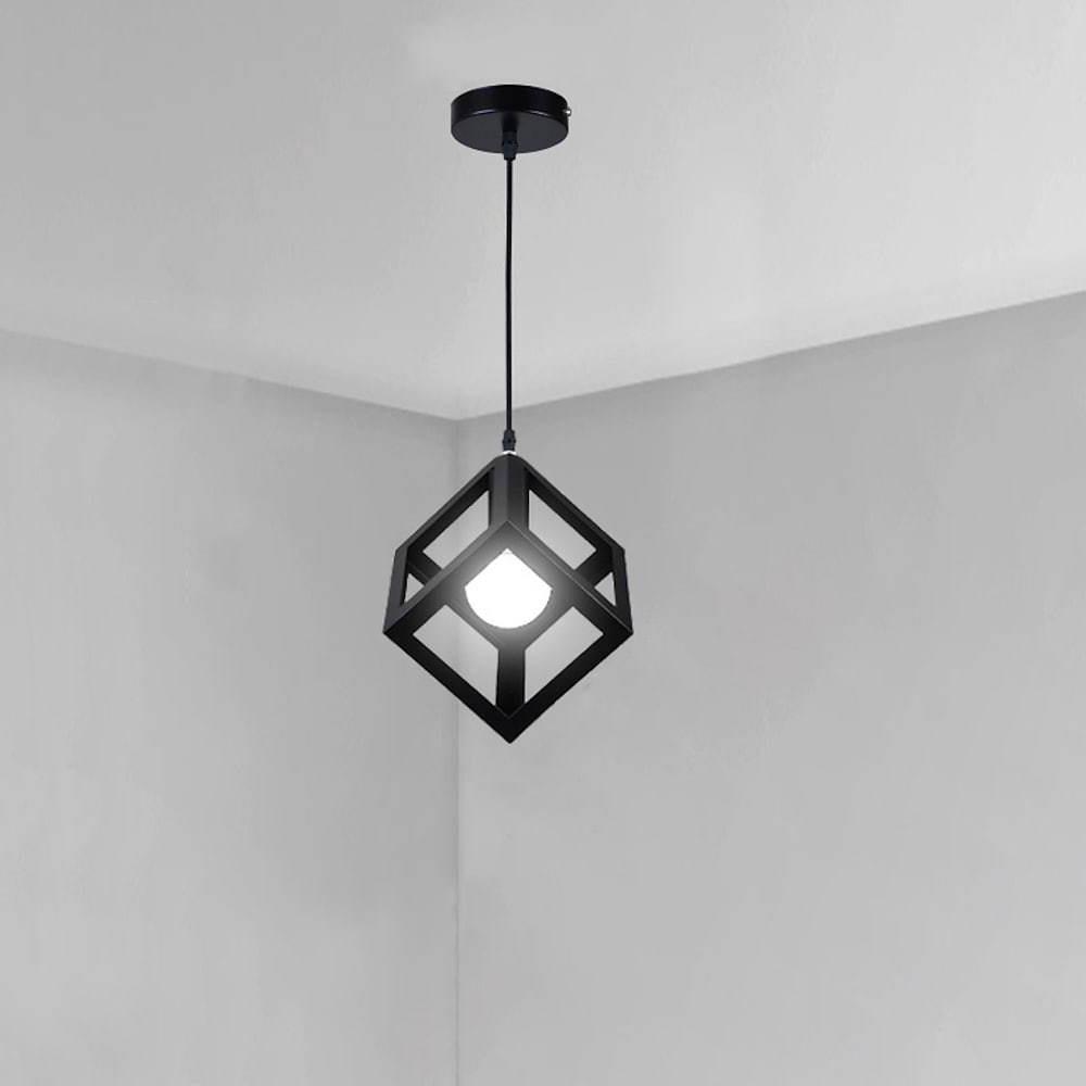 Geometric Metal Pendant Light Modern Industrial Kitchen Island