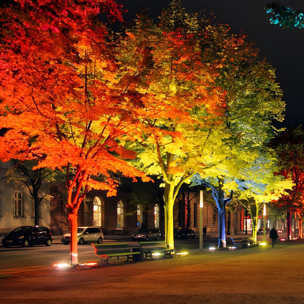 Modern Square LED Flood Light | Aluminum 12W-36W Outdoor Lighting