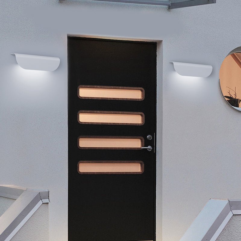 Rectangular Aluminum LED Wall Light Modern Minimalist Sconce