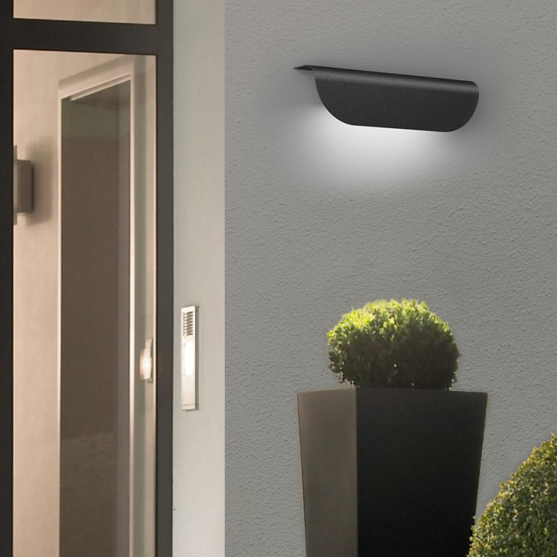 Rectangular Aluminum LED Wall Light Modern Minimalist Sconce