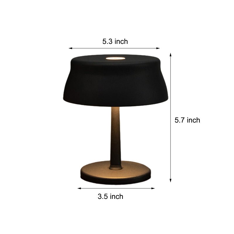 Modern Aluminum Cordless LED Table Lamp with Touch Control