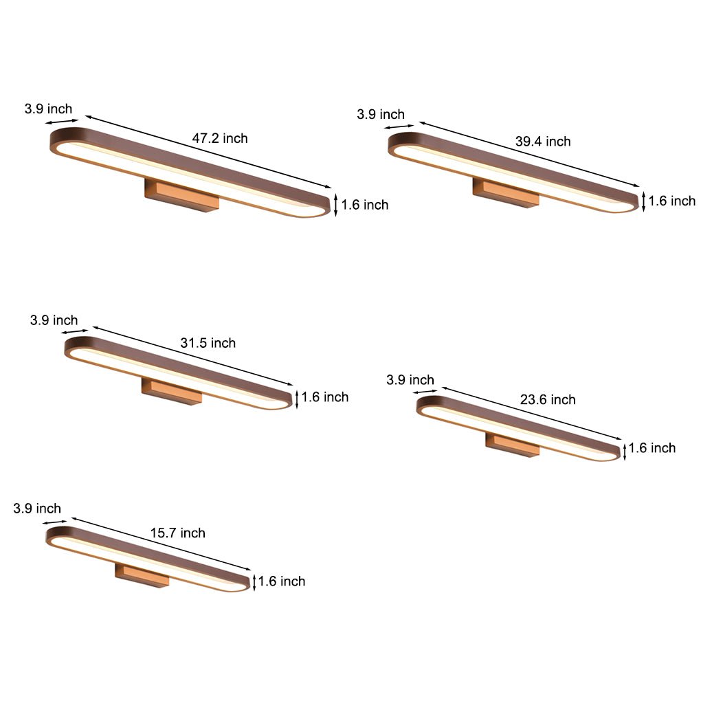 Modern LED Bathroom Vanity Light with Slim Linear Profile