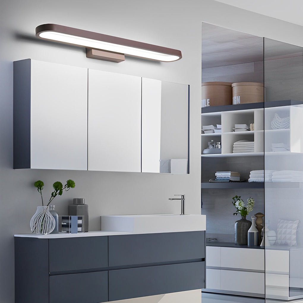 Modern LED Bathroom Vanity Light with Slim Linear Profile