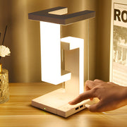 Anti-Gravity LED Table Lamp with Wireless Charging - Modern Accent
