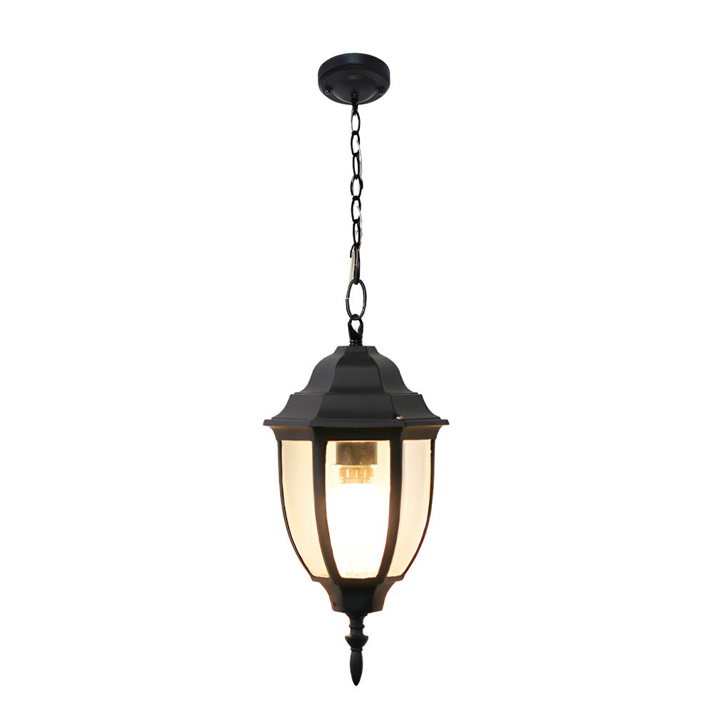 Modern Outdoor Chandelier Waterproof Die-Cast Aluminum & Glass