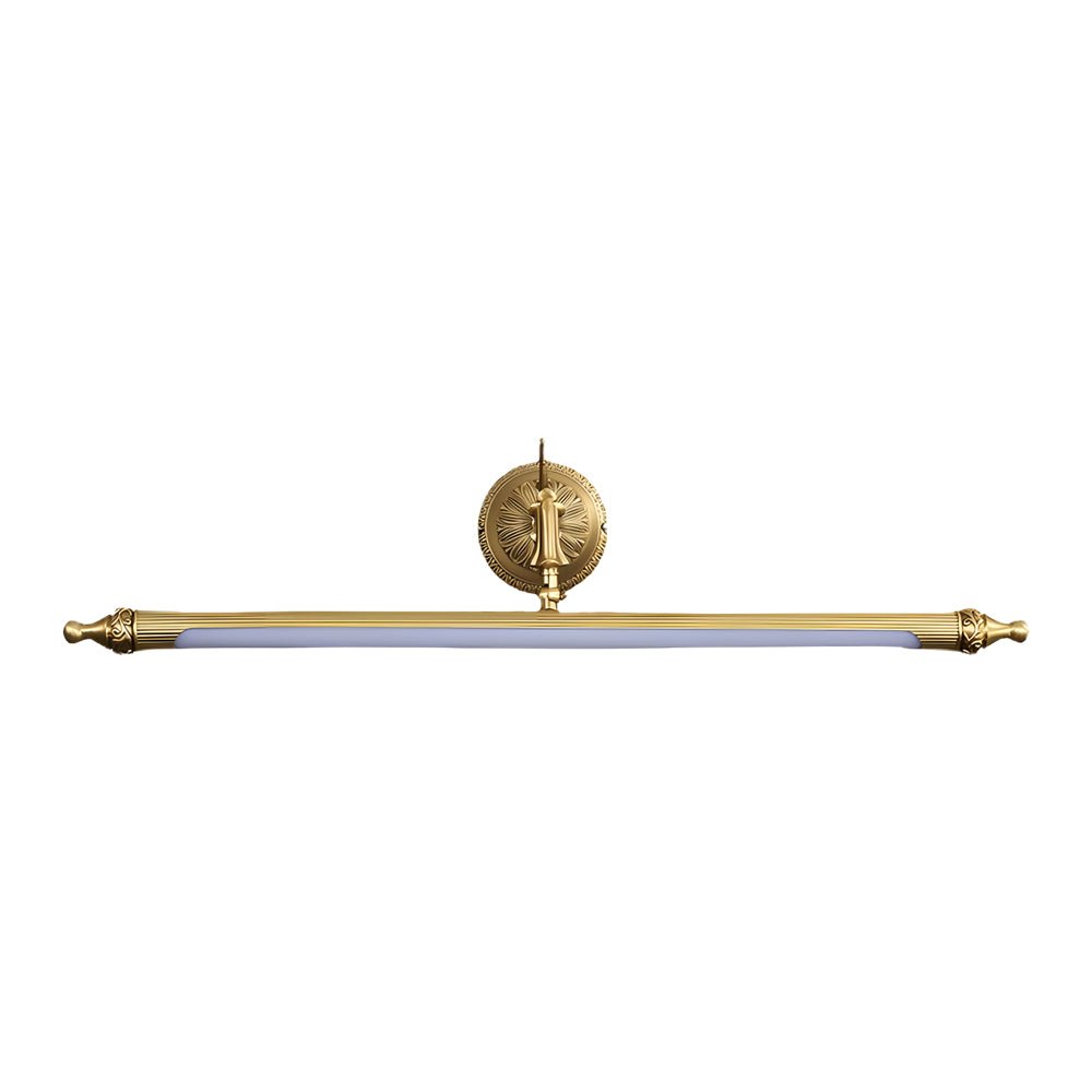 Antique Gold Rotatable LED Bathroom Vanity Light with Dimming