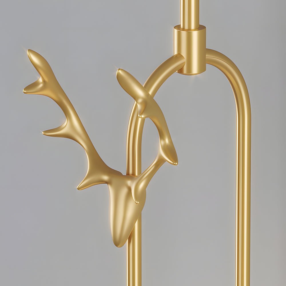 Modern Antler Ring LED Pendant Light with 3-Step Dimming