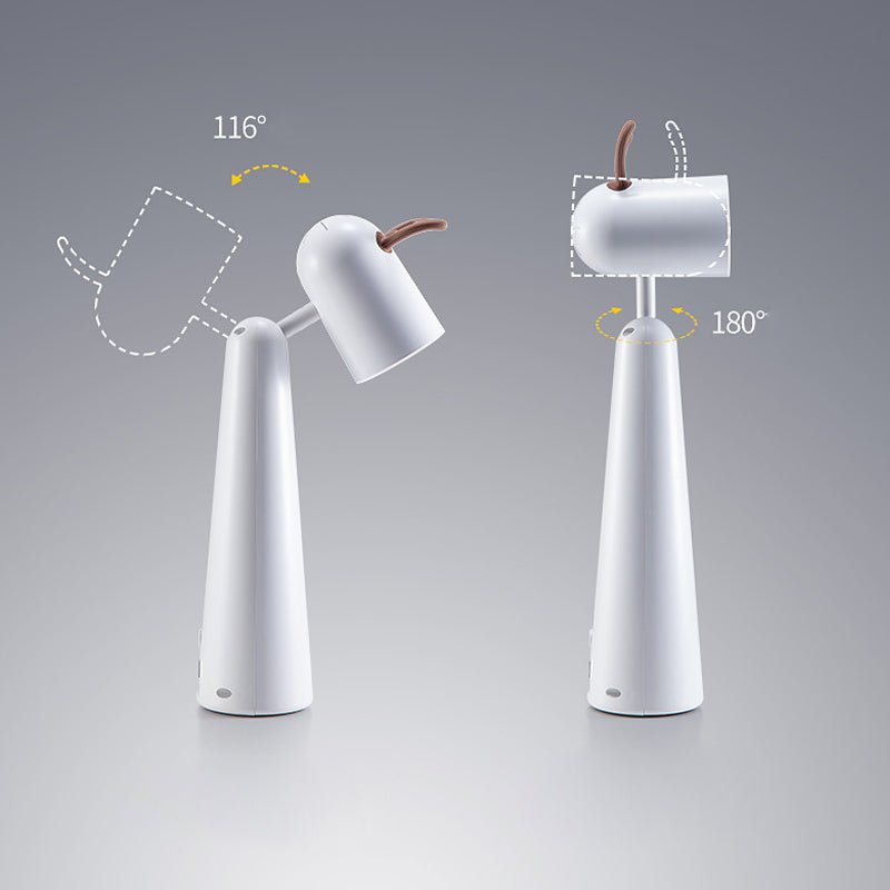 Modern Antlers USB Rechargeable Desk Lamp with Night Light