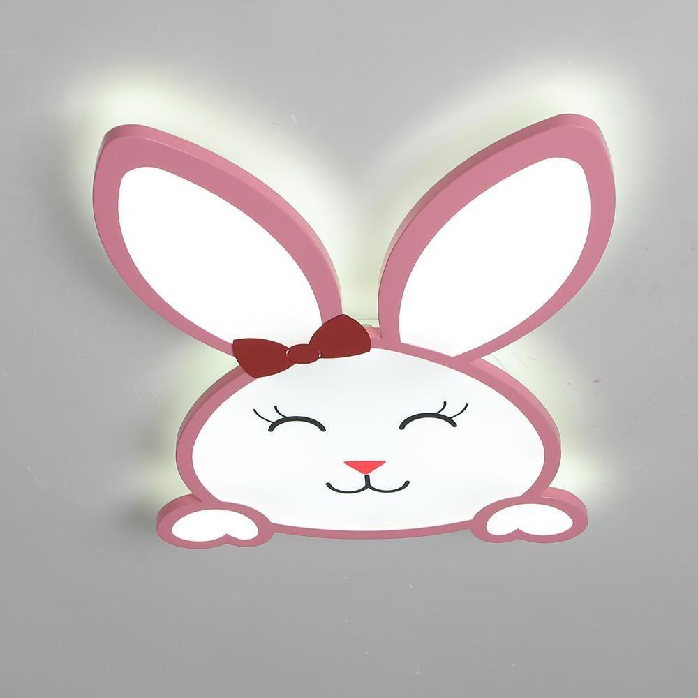 Bunny LED Flush Mount Ceiling Light for Baby Kids Room