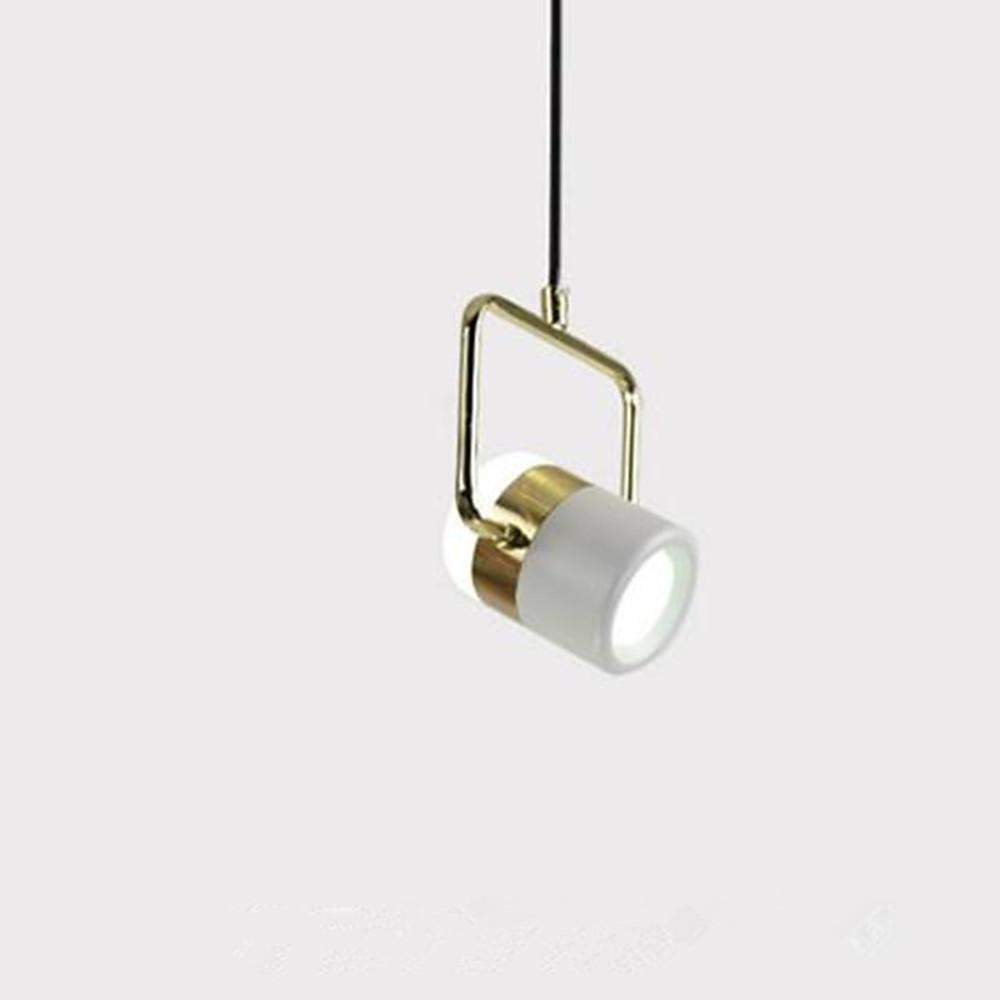 Modern Electroplated Metal Pendant Light with Adjustable Ambient LED