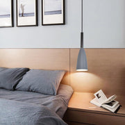 Modern Cone Pendant Light Metal LED Minimalist Island Lamp