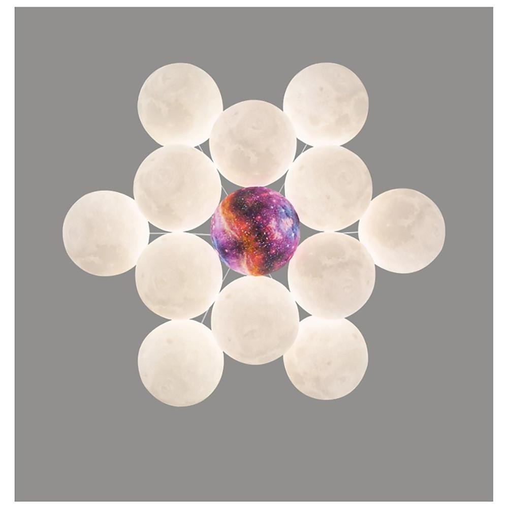 Modern Cluster Globe Pendant Light with Glass Shades