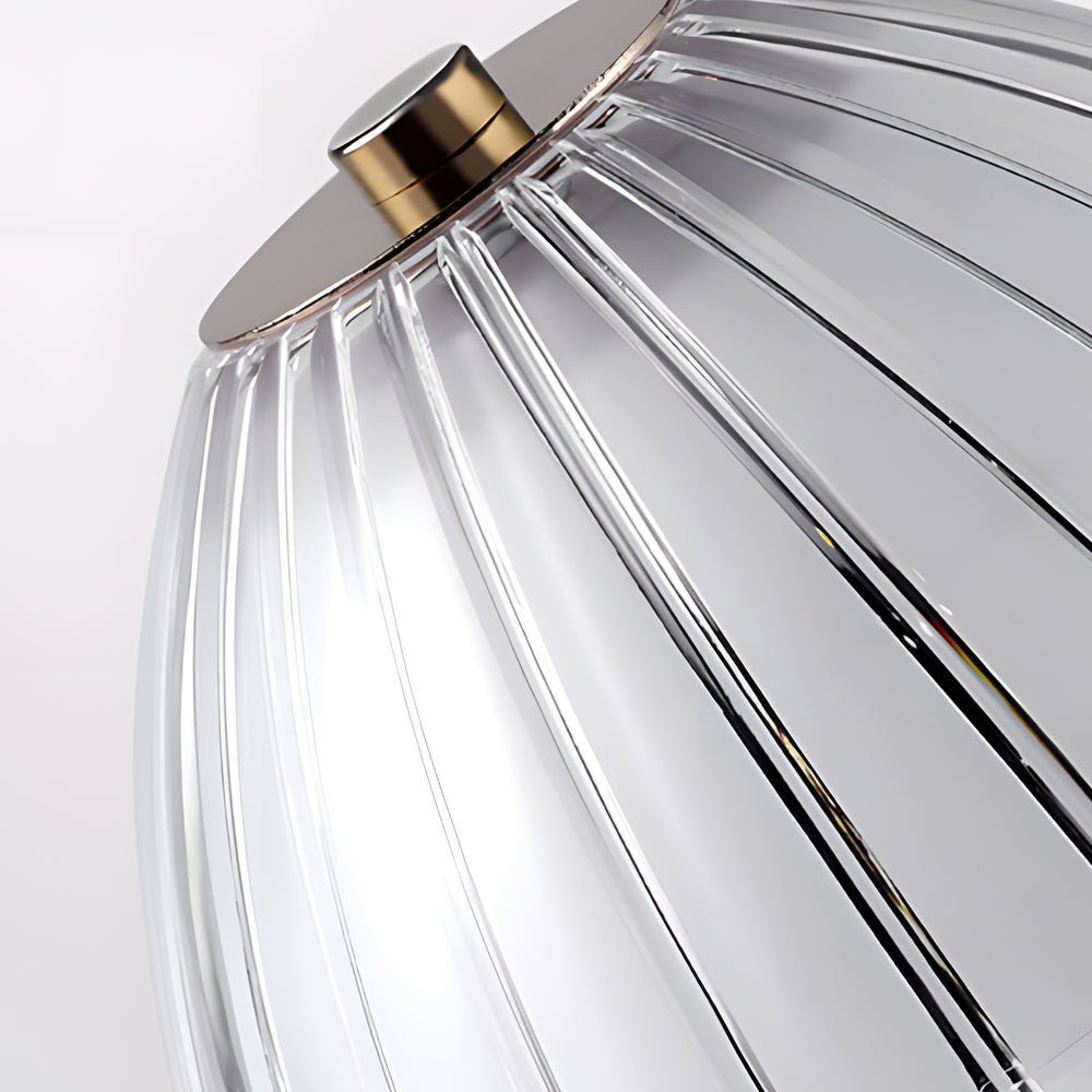 Rechargeable LED Brushed Brass Dome Table Lamp with Touch Dimmer
