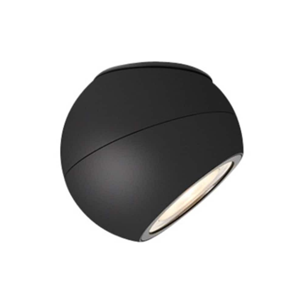 Minimalist Globe LED Flush Mount Ceiling Light | Aluminum Spotlight