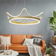 Geometric Metal Pendant Light | Nordic Style LED Chandelier