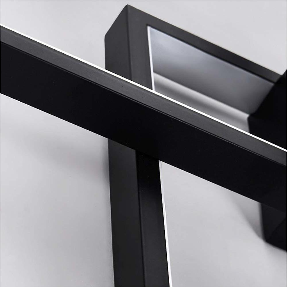 Modern Abstract LED Flush Mount Ceiling Light – Three Rectangles