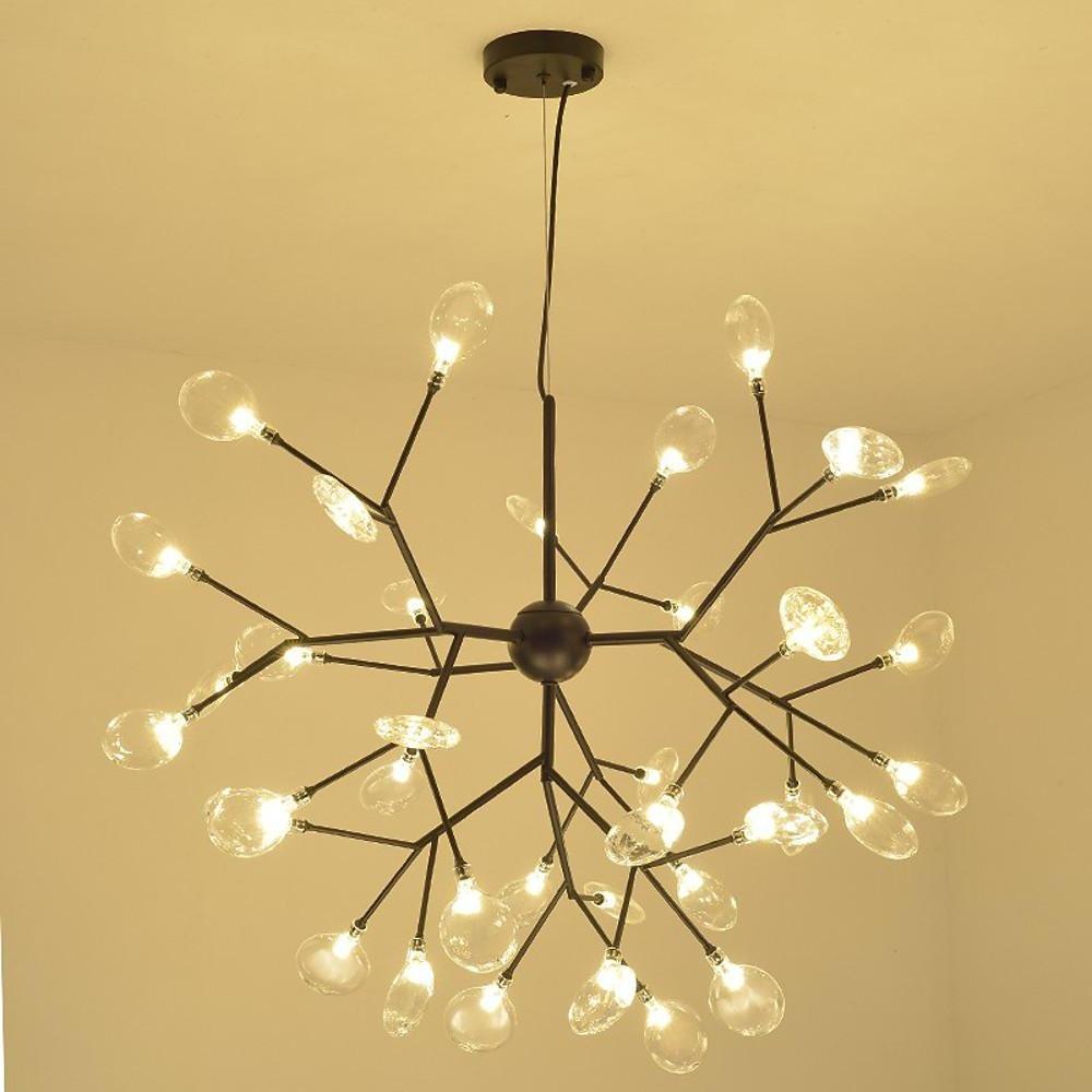 36-Light LED Sputnik Chandelier – Modern Cluster Design
