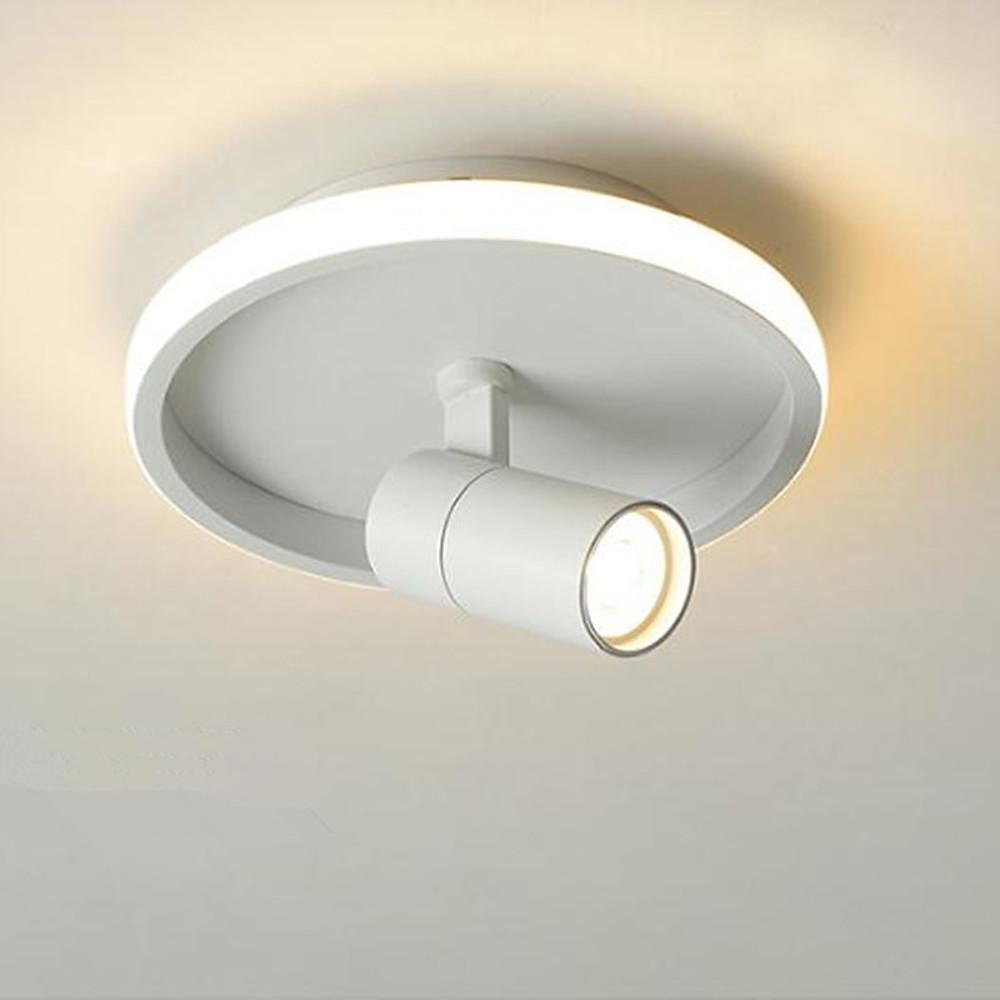 Modern LED Adjustable Spotlight Ceiling Light - Metal Flush Mount