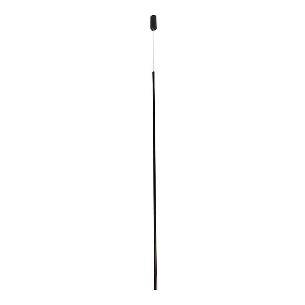 Modern Black Linear LED Pendant Light | Aluminum & Acrylic