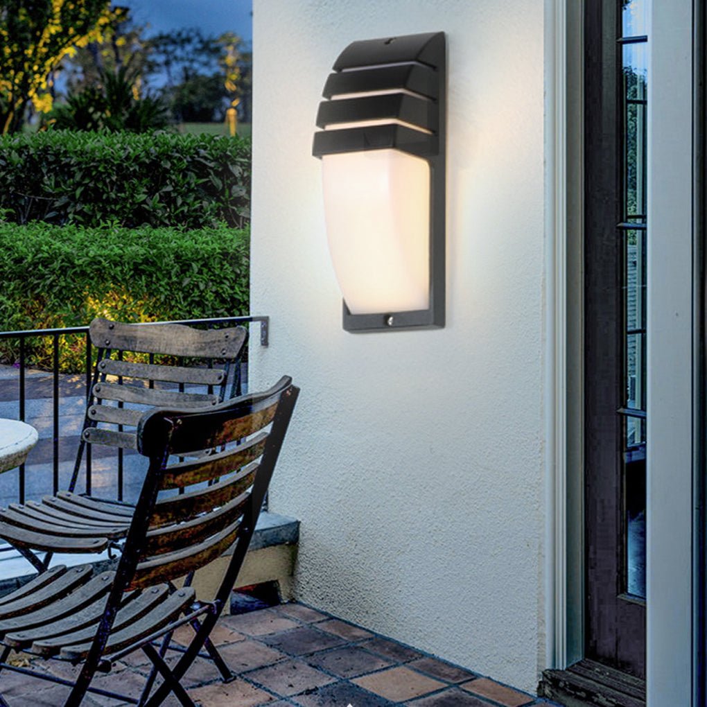 Industrial Outdoor LED Wall Light - Aluminum & Acrylic IP65