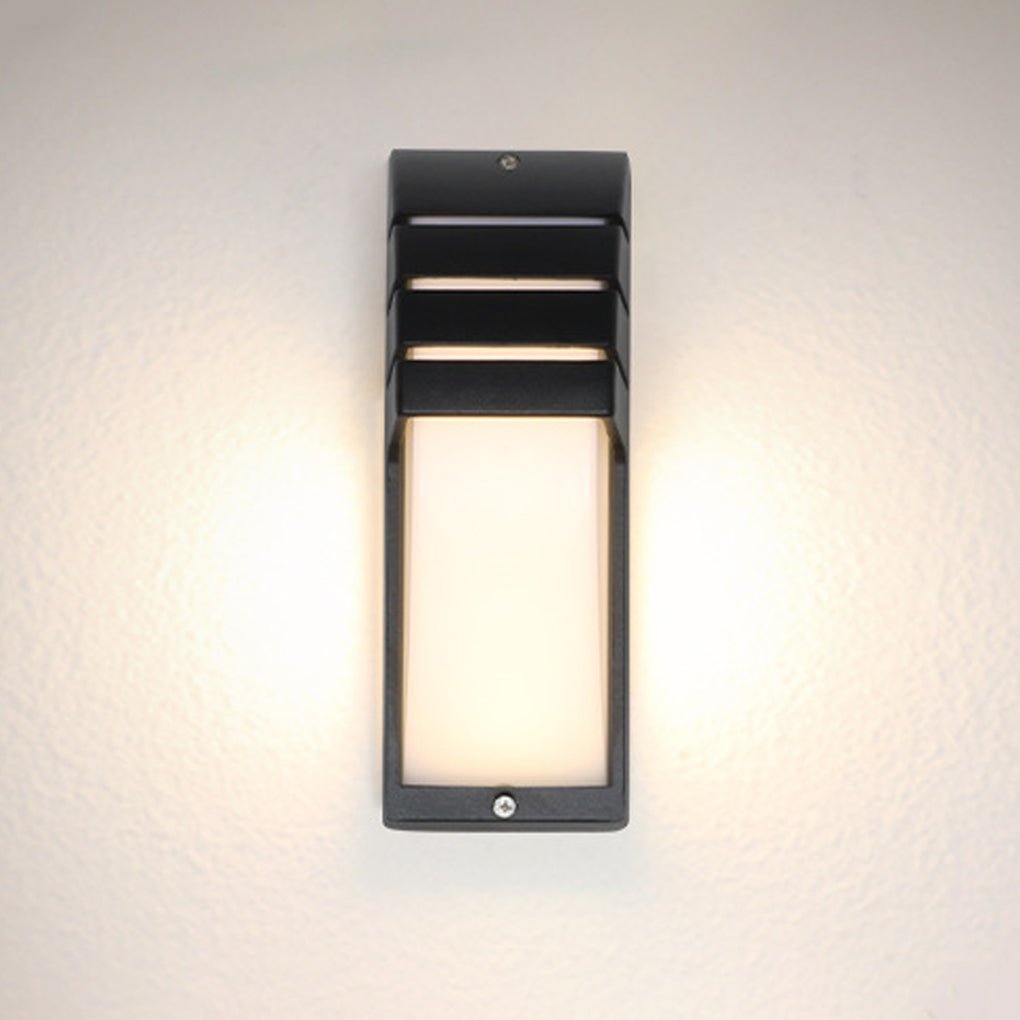 Motion Sensor Waterproof LED Outdoor Wall Light - Modern Industrial