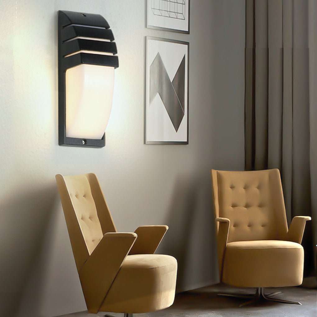 Industrial Outdoor LED Wall Light - Aluminum & Acrylic IP65