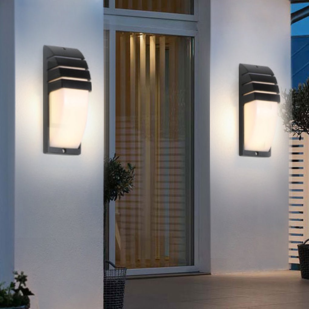 Motion Sensor Waterproof LED Outdoor Wall Light - Modern Industrial
