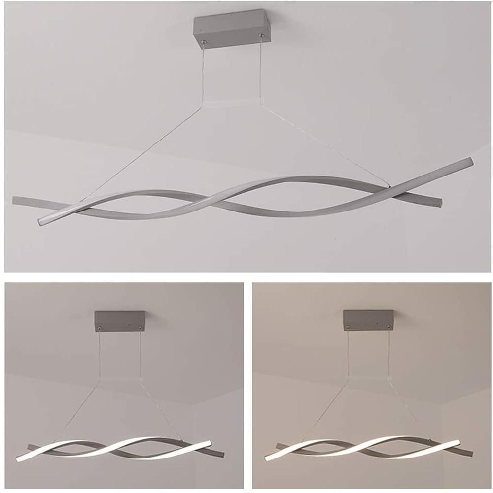 Interwoven Waves LED Pendant Light Modern Hanging Lamp