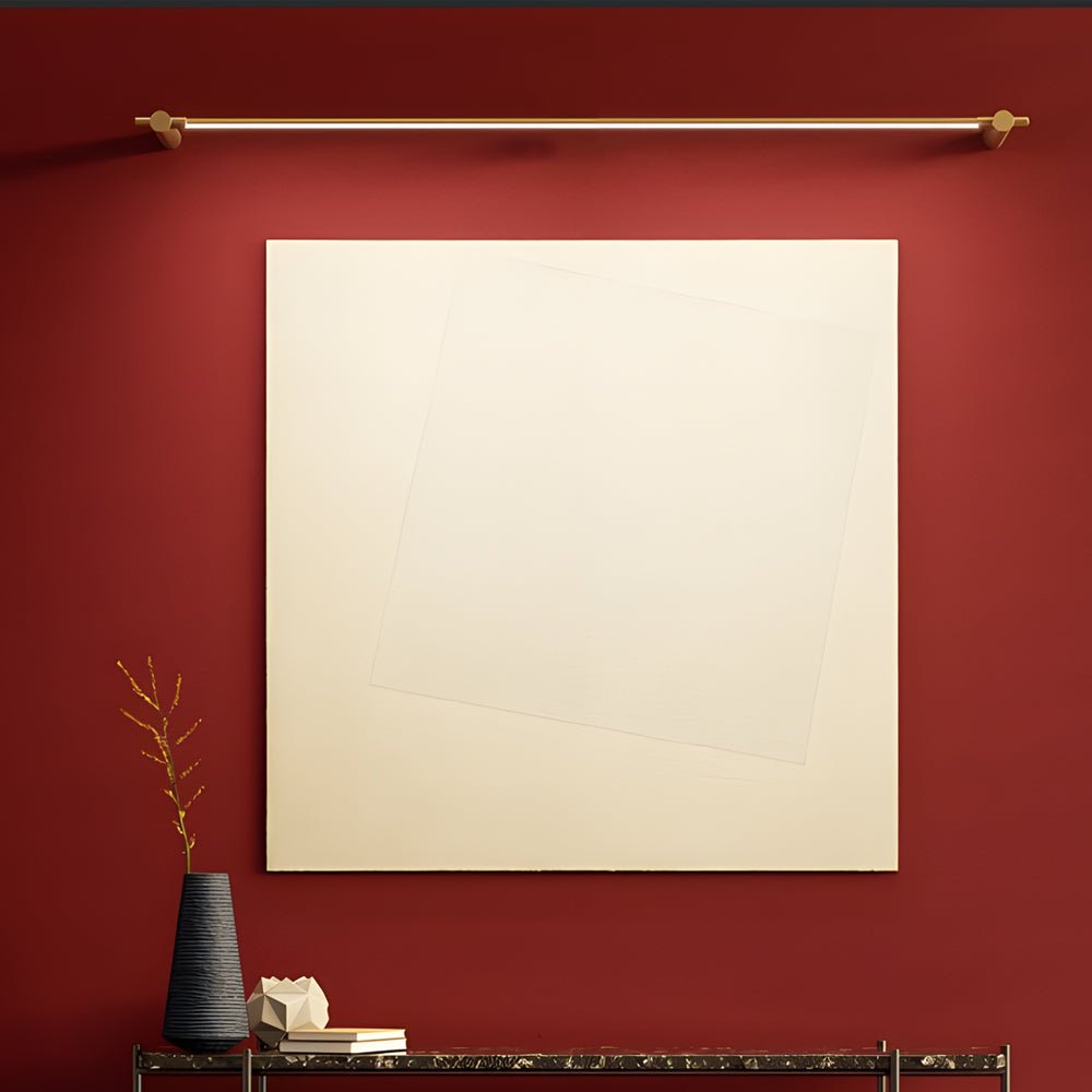 Linear Brass LED Bathroom Vanity Light 35.4'' & 47.2'' Mirror Lighting