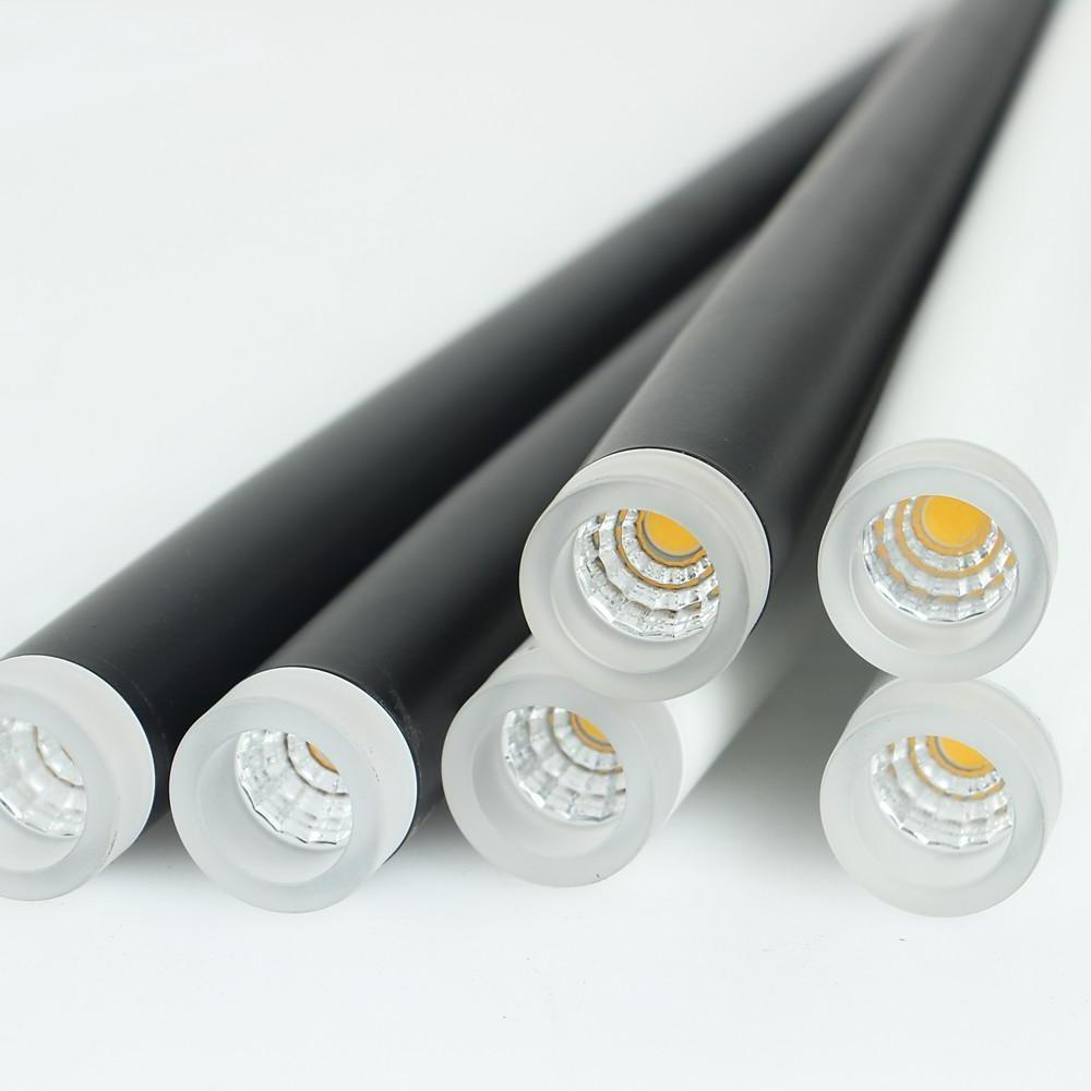 Modern Metal Acrylic 3-Light Linear Pendant Chandelier