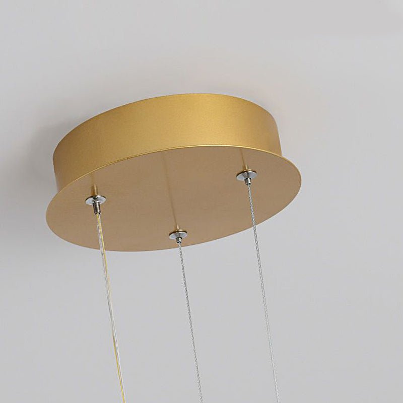 Butterfly Modern LED Chandelier with Remote Control Gold Finish