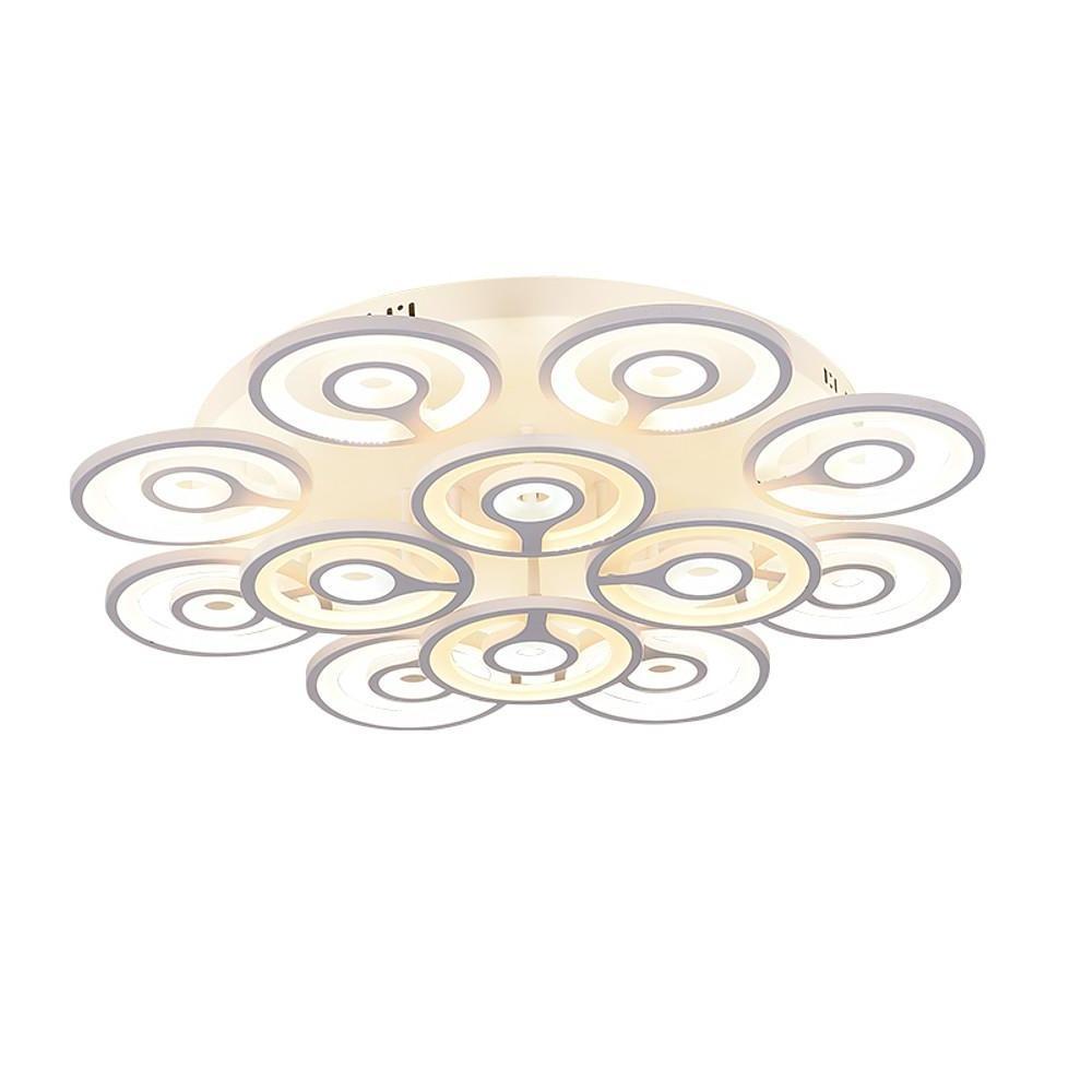 Modern Flower Geometric LED Flush Mount Ceiling Light