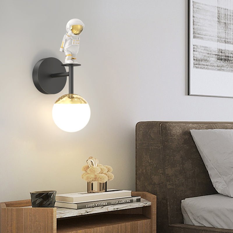 Astronaut Modern Wall Sconce with 3-Step Dimming LED