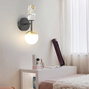 Astronaut Modern Wall Sconce with 3-Step Dimming LED