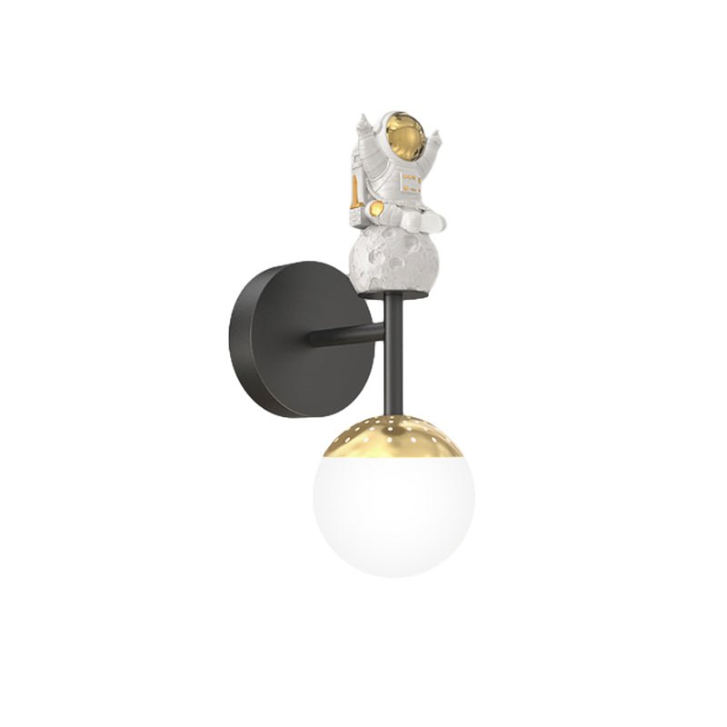 Astronaut Modern Wall Sconce with 3-Step Dimming LED