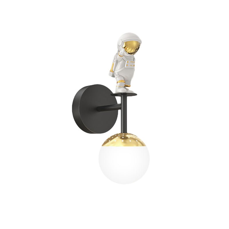 Astronaut Modern Wall Sconce with 3-Step Dimming LED