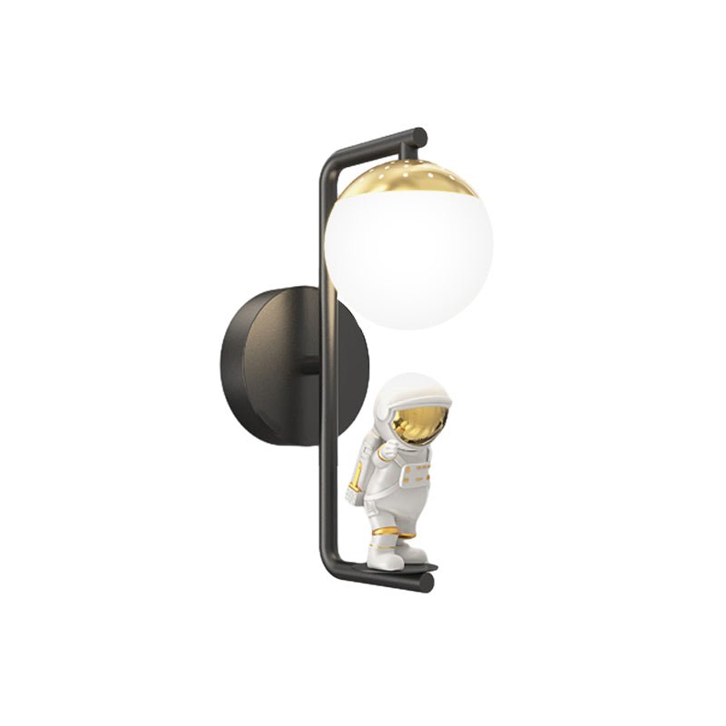 Modern Astronaut LED Wall Light with 3-Step Dimming