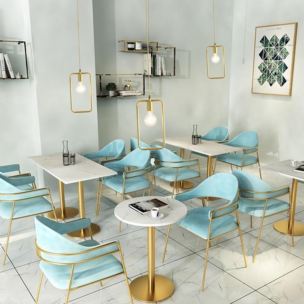 Black & Gold Geometric Pendant Light – Modern Metal Ceiling Lamp