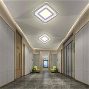 Modern Round Flush Mount Ceiling Light with Integrated LED